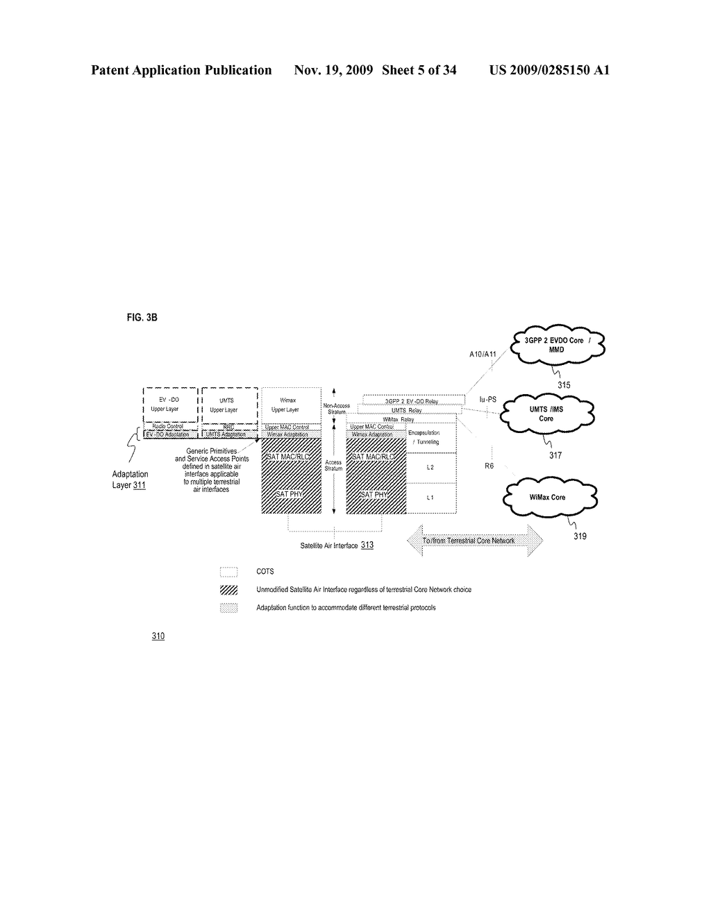 METHOD AND SYSTEM FOR PROVIDING A SATELLITE INTERFACE TO SUPPORT MOBILE COMMUNICATION SERVICES - diagram, schematic, and image 06