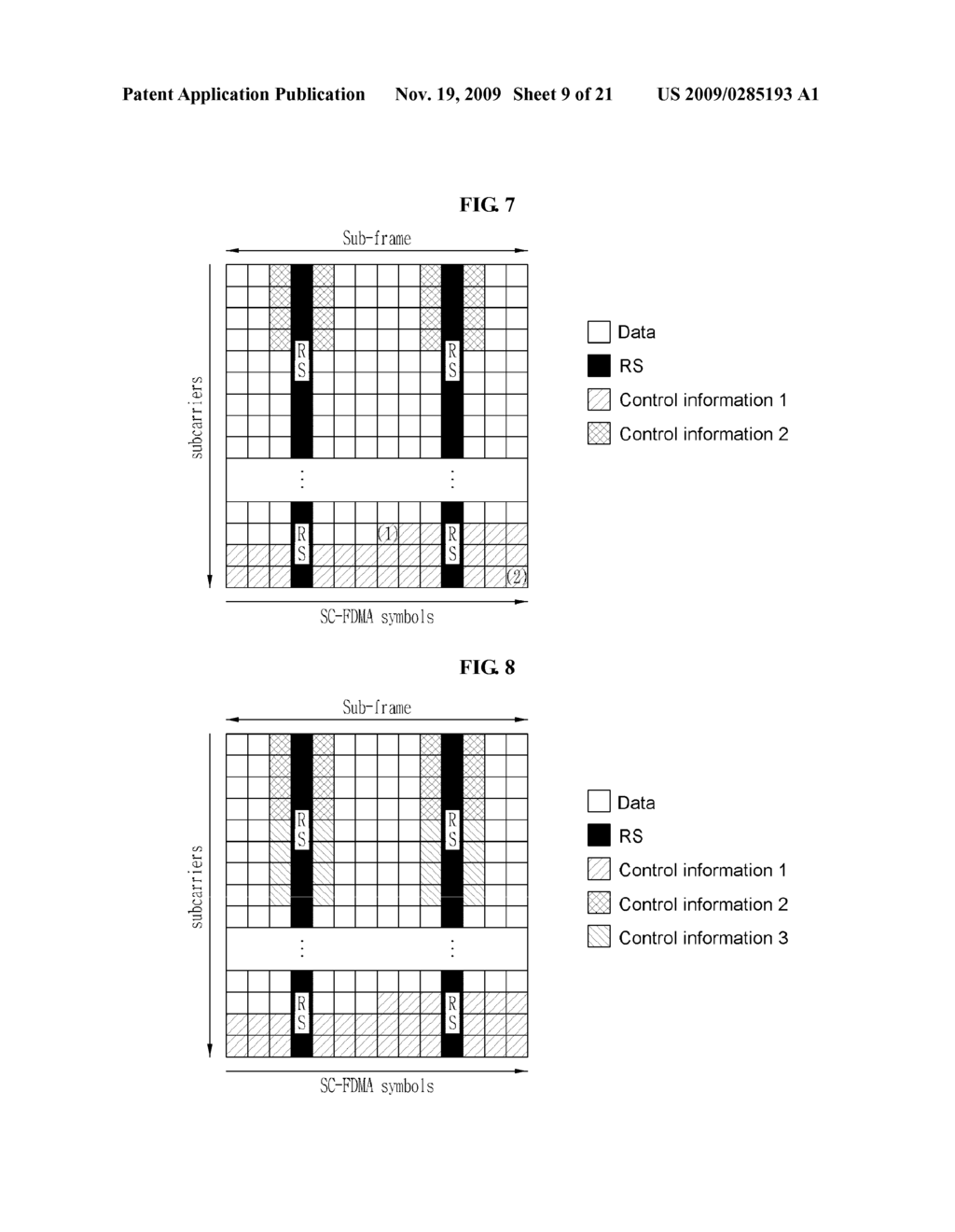 METHOD FOR MULTIPLEXING DATA AND CONTROL INFORMATION - diagram, schematic, and image 10