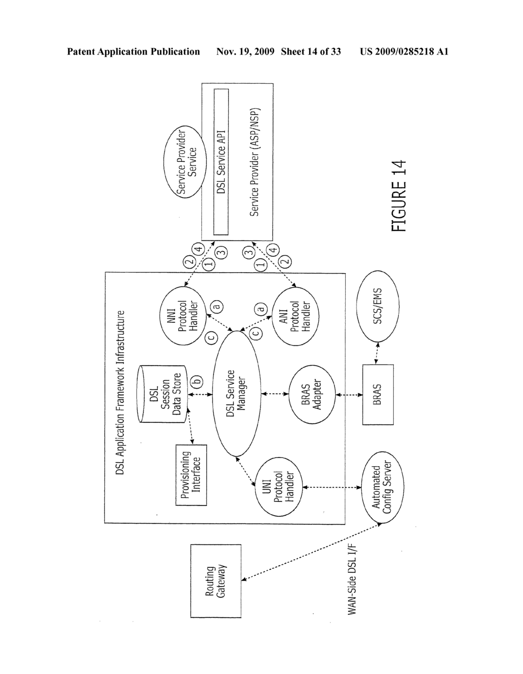 Managing quality of service in a communication network for applications - diagram, schematic, and image 15