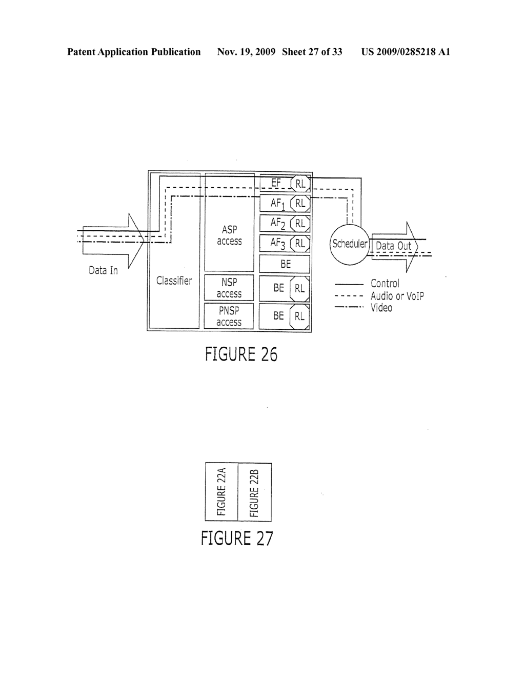 Managing quality of service in a communication network for applications - diagram, schematic, and image 28