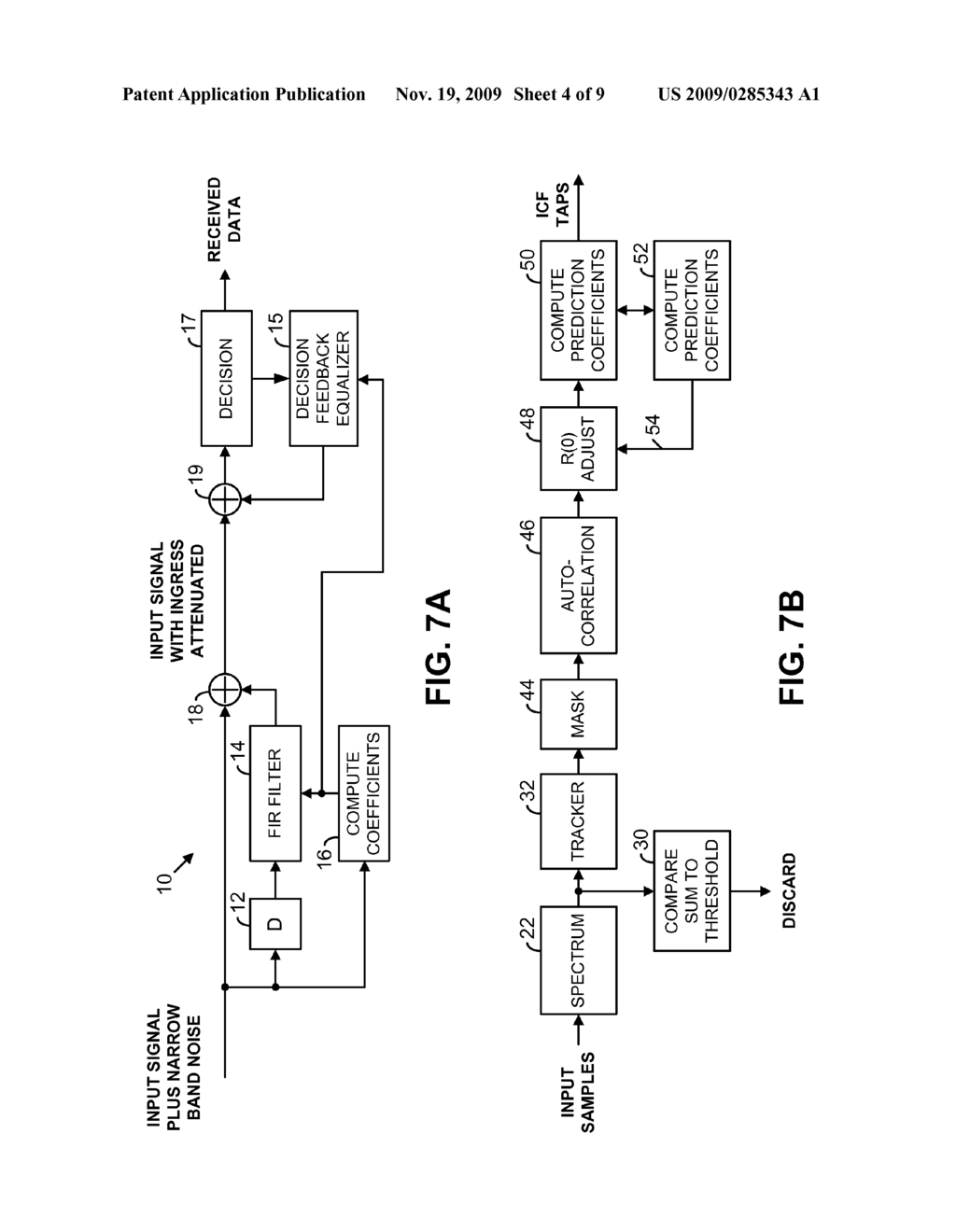 SYSTEM AND METHOD FOR CANCELING INTERFERENCE IN A COMMUNICATION SYSTEM - diagram, schematic, and image 05