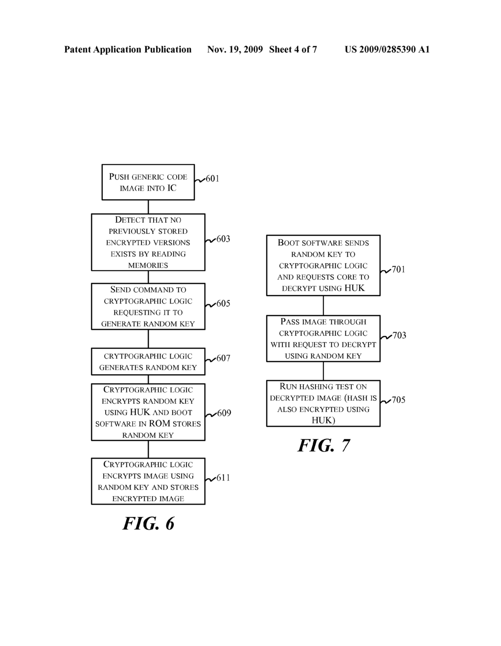 INTEGRATED CIRCUIT WITH SECURED SOFTWARE IMAGE AND METHOD THEREFOR - diagram, schematic, and image 05