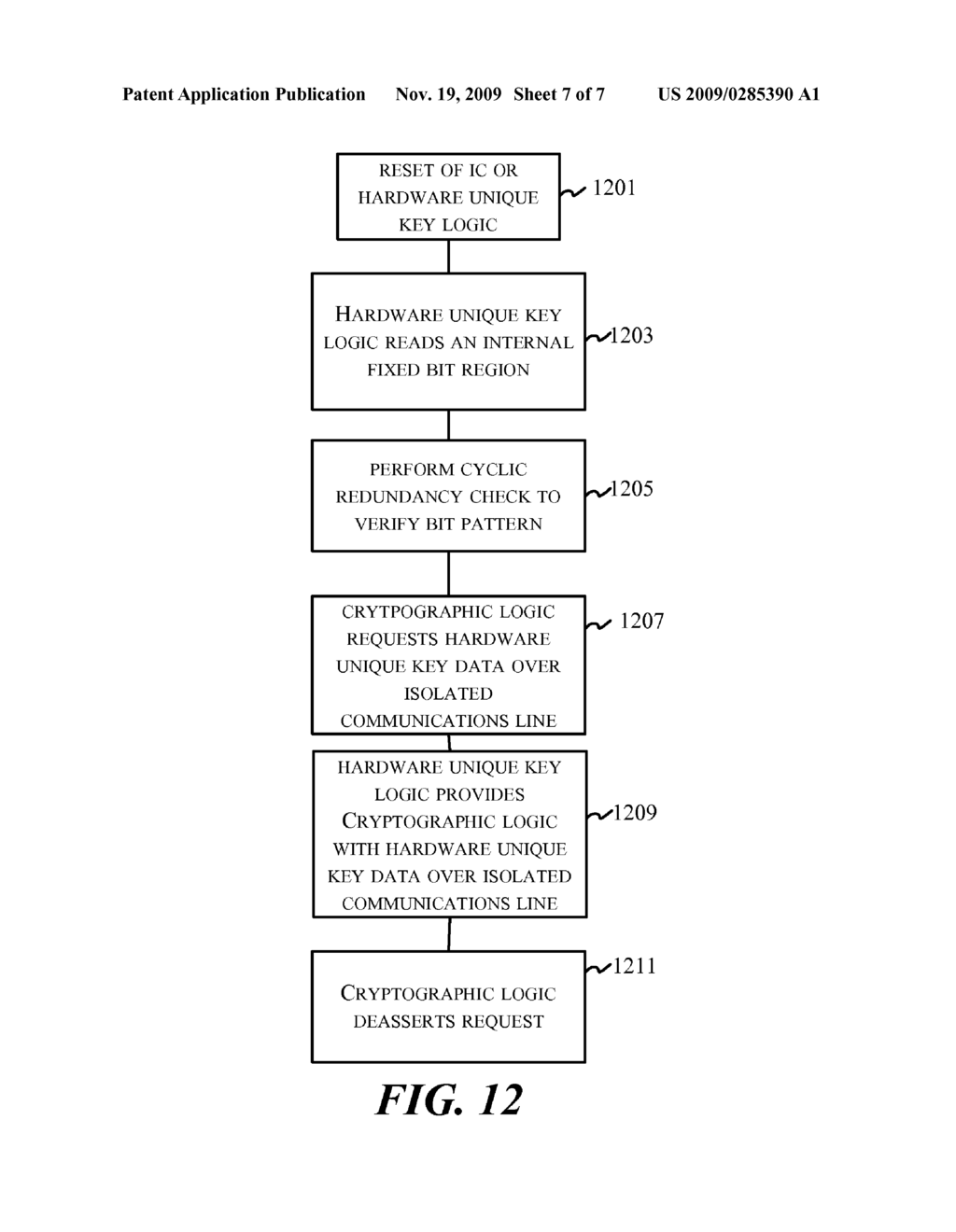 INTEGRATED CIRCUIT WITH SECURED SOFTWARE IMAGE AND METHOD THEREFOR - diagram, schematic, and image 08