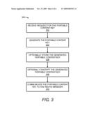 Communicating media content from a DVR to a portable device diagram and image