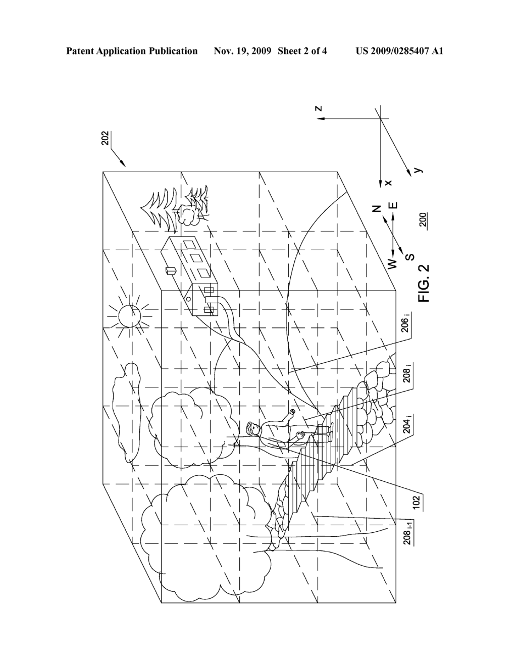 Method and Apparatus for Providing Audio Motion Feedback in a Simulated Three-Dimensional Environment - diagram, schematic, and image 03