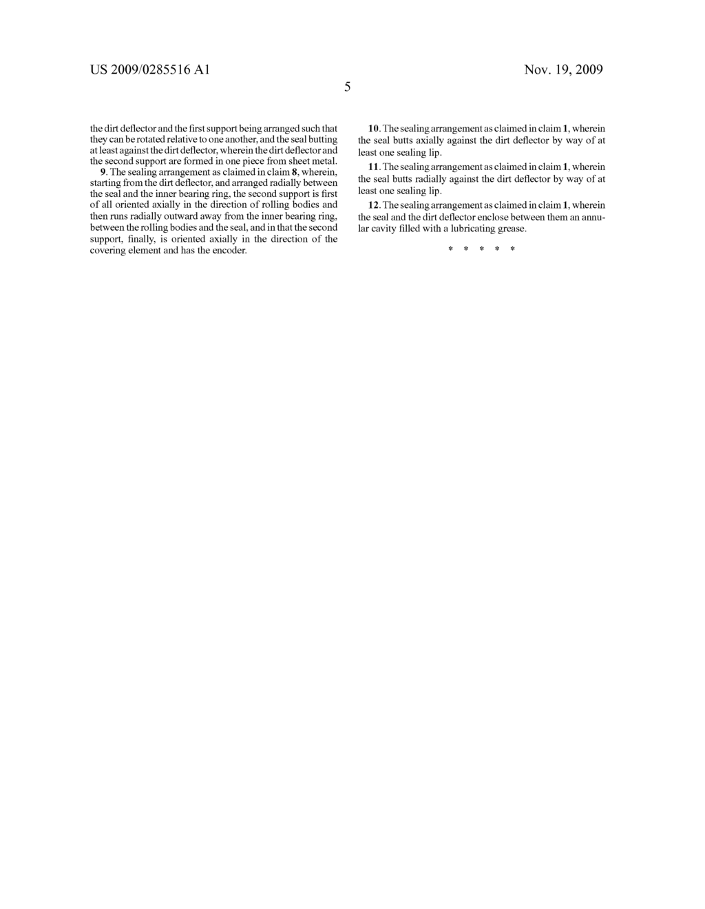 SEALING ARRANGEMENT - diagram, schematic, and image 12