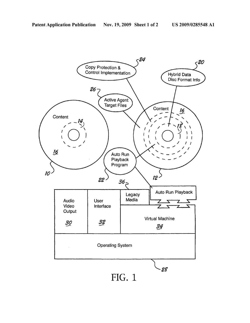 UNIVERSAL MULTIMEDIA OPTIC DISC PLAYER AND ITS APPLICATION FOR REVOCABLE COPY PROTECTION - diagram, schematic, and image 02