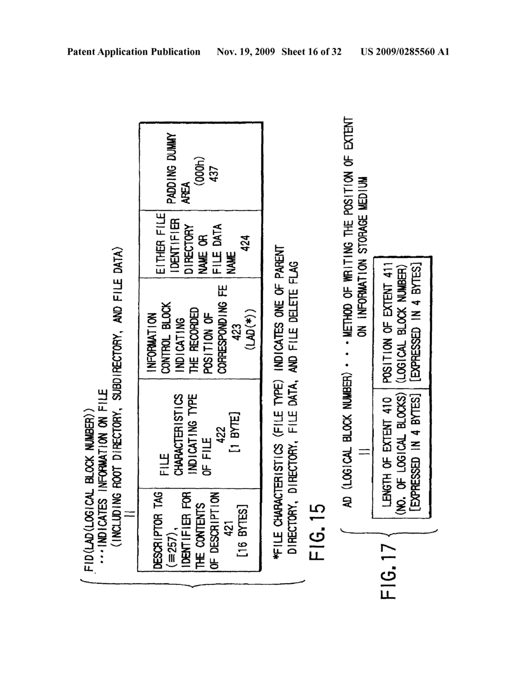 INFORMATION RECORDING METHOD, INFORMATION RECORDING MEDIUM, AND INFORMATION REPRODUCING METHOD, WHEREIN INFORMATION IS STORED ON A DATA RECORDING PORTION AND A MANAGEMENT INFORMATION RECORDING PORTION - diagram, schematic, and image 17