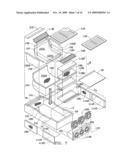 Infrared room heater system diagram and image