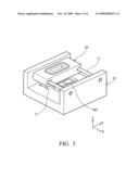 IMAGE DETECTING MODULE AND POSITIONING MECHANISM THEREOF diagram and image