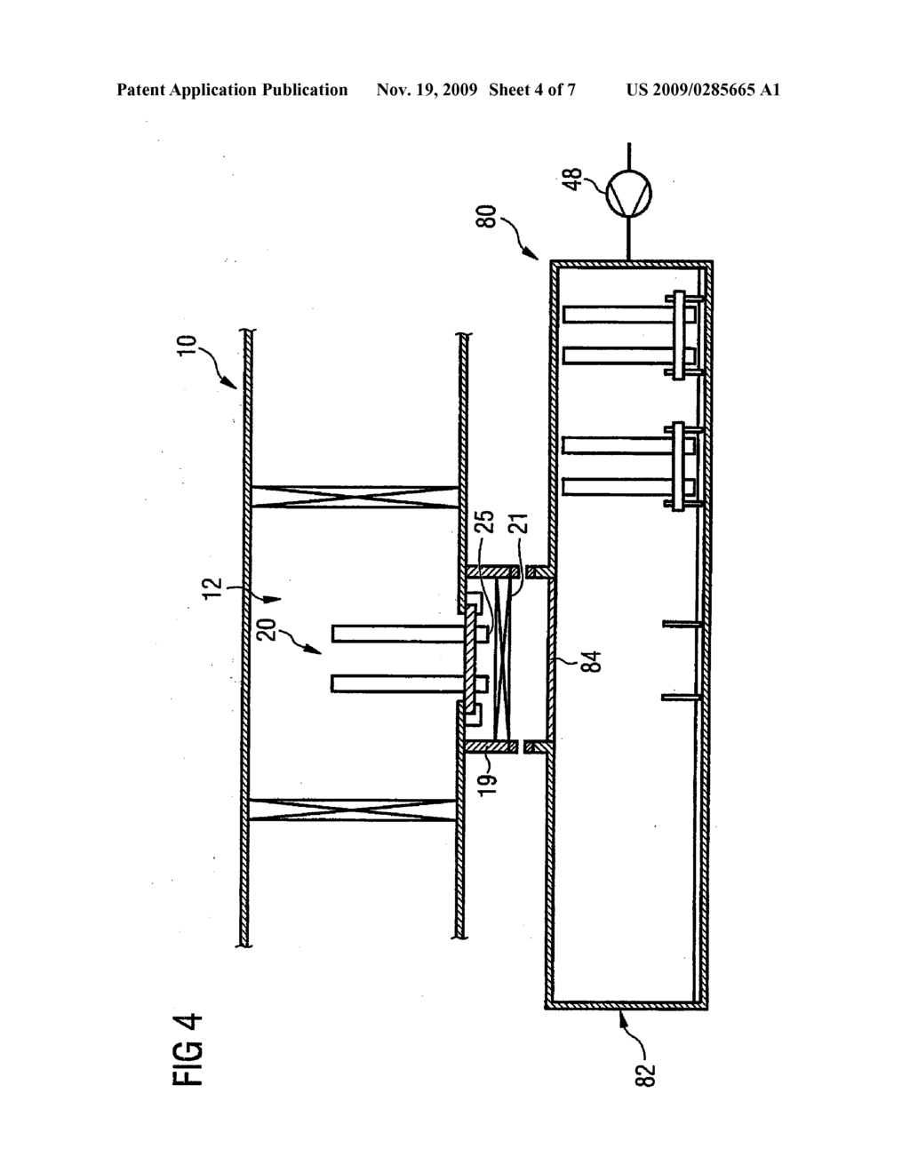 SUBSTRATE PROCESSING MODULE EXCHANGE UNIT, VACUUM COATING INSTALLATION, METHOD OF EXCHANGING A SUBSTRATE PROCESSING MODULE FOR A VACUUM COATING INSTALLATION, AND USE OF A SUBSTRATE PROCESSING MODULE EXCHANGE UNIT - diagram, schematic, and image 05