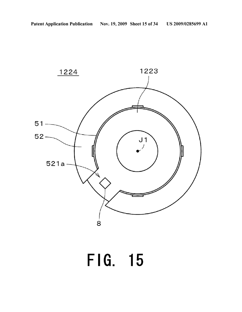 MOTOR AND FAN APPARATUS HAVING THE MOTOR - diagram, schematic, and image 16