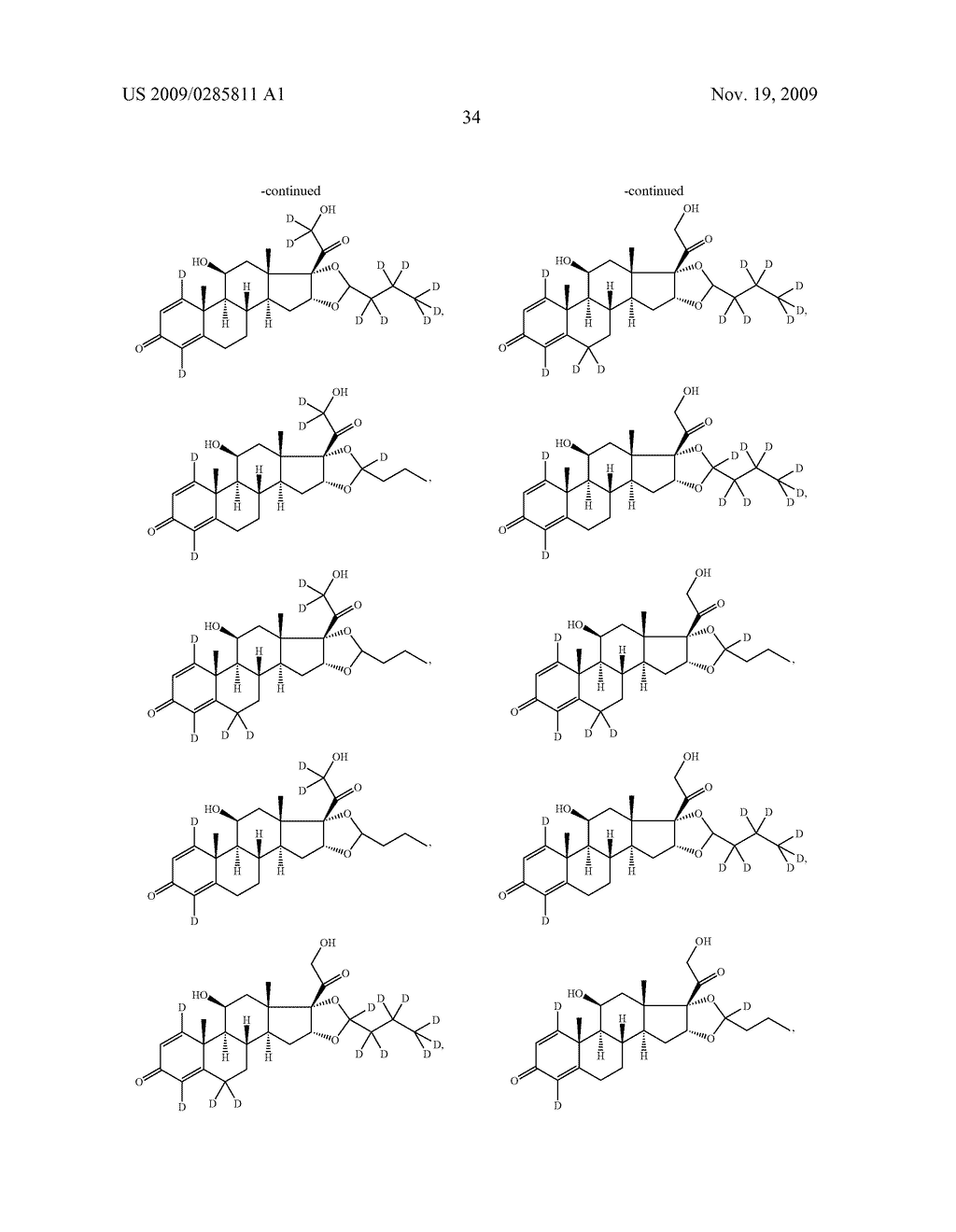 ANTI-INFLAMMATORY AND IMMUNOSUPPRESSIVE GLUCOCORTICOID STEROIDS - diagram, schematic, and image 35