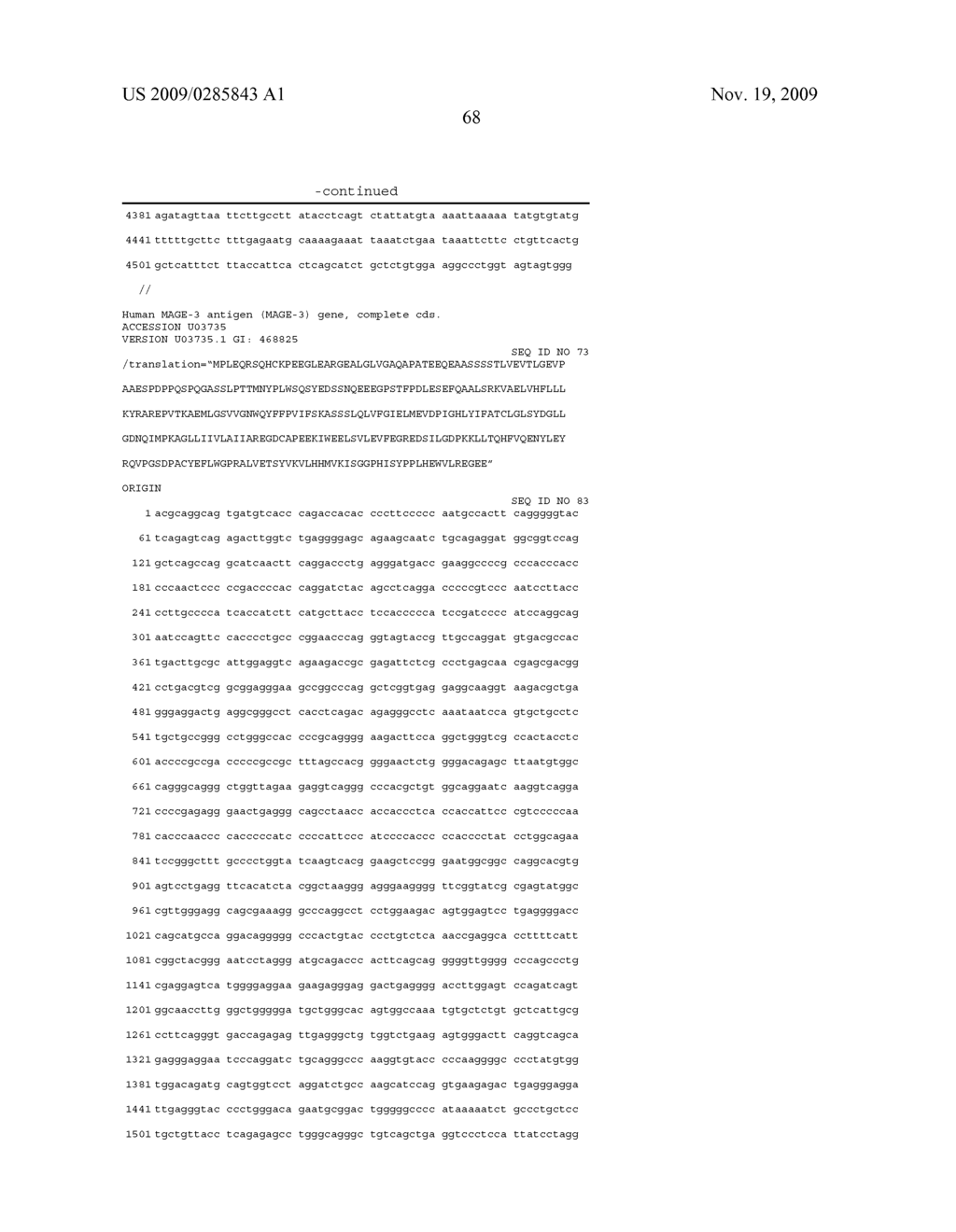 EPITOPE SEQUENCES - diagram, schematic, and image 145