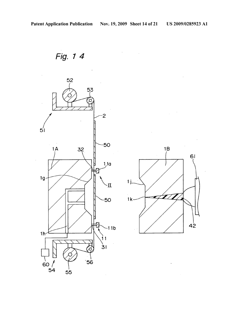 Metal Mold for Simultaneous Injection-Molding and Decorating - diagram, schematic, and image 15