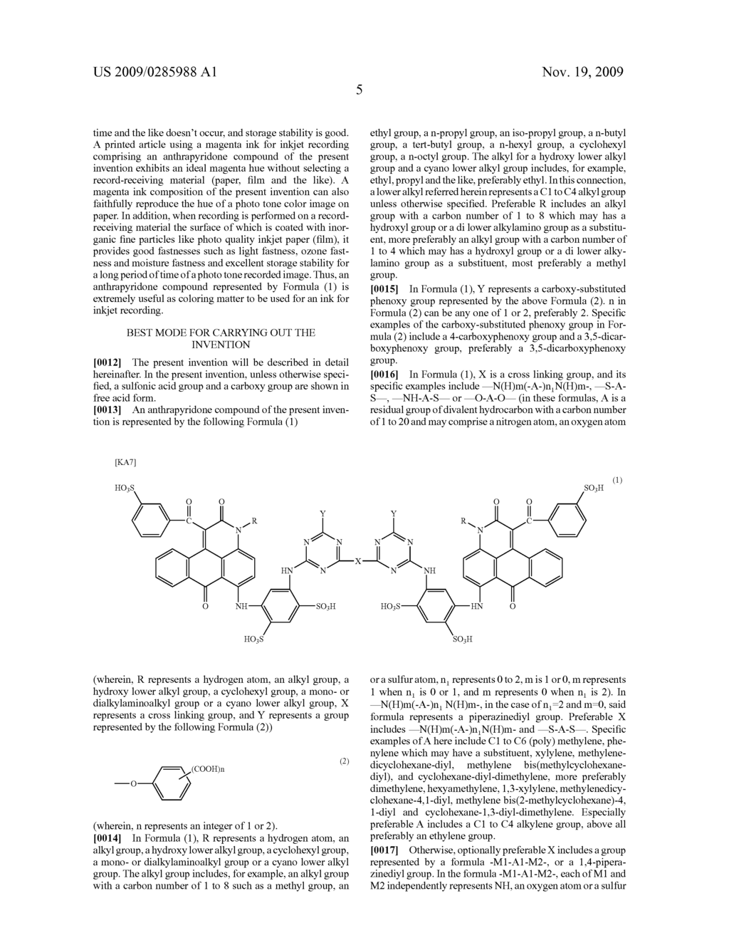 Anthrapyridone compound, magenta ink composition and colored matter - diagram, schematic, and image 06