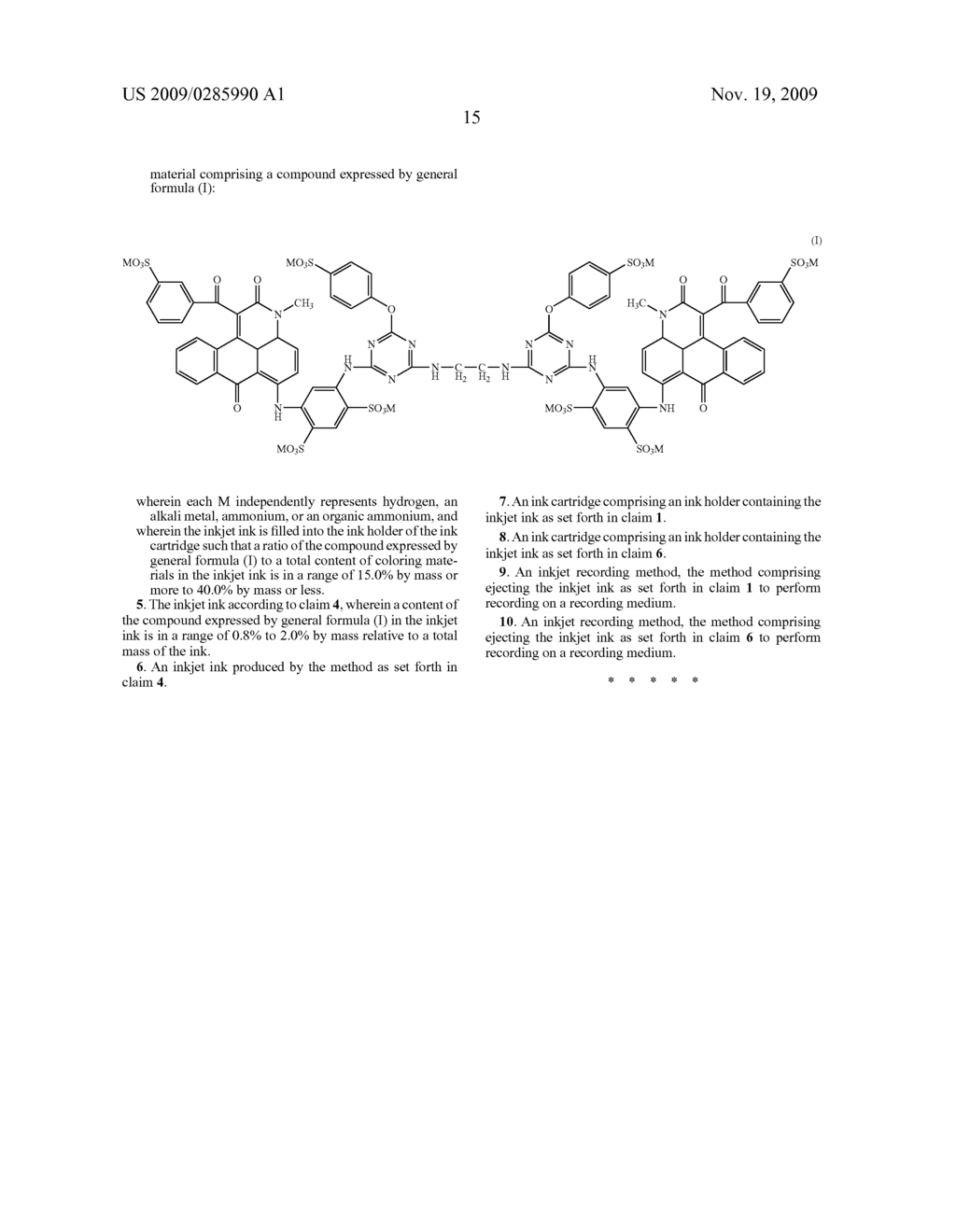 INKJET INK, METHOD FOR PRODUCING THE SAME, INK CARTRIDGE, AND INKJET RECORDING METHOD - diagram, schematic, and image 18