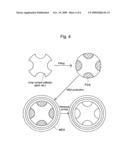 TUBE-SHAPED SOLID POLYMER FUEL CELL AND METHOD FOR PRODUCING TUBE-SHAPED SOLID POLYMER FUEL CELL diagram and image