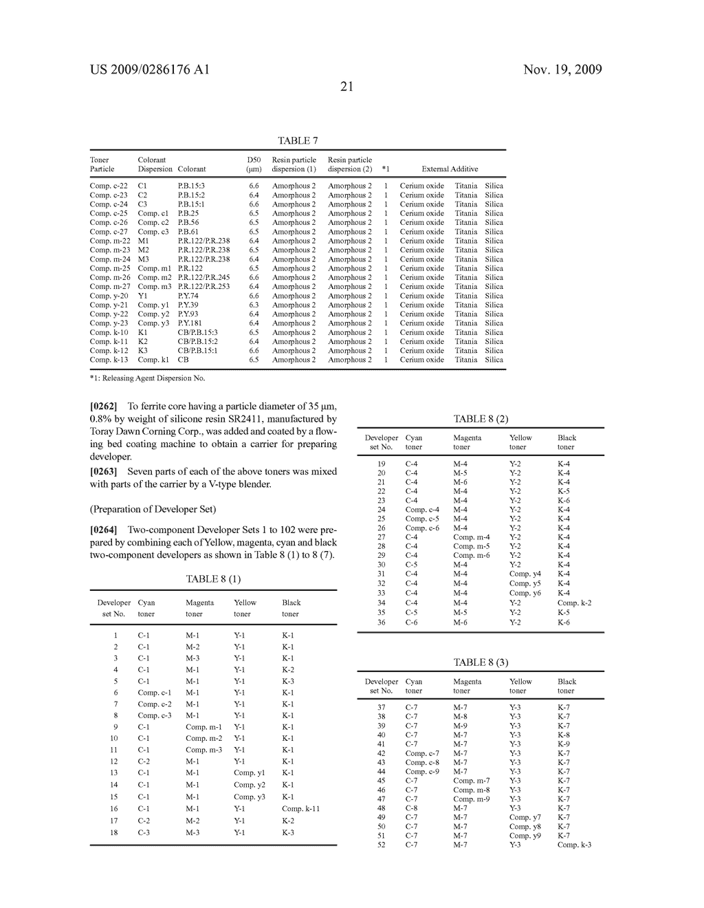 ELECTROPHOTOGRAPHIC COLOR TONER - diagram, schematic, and image 24