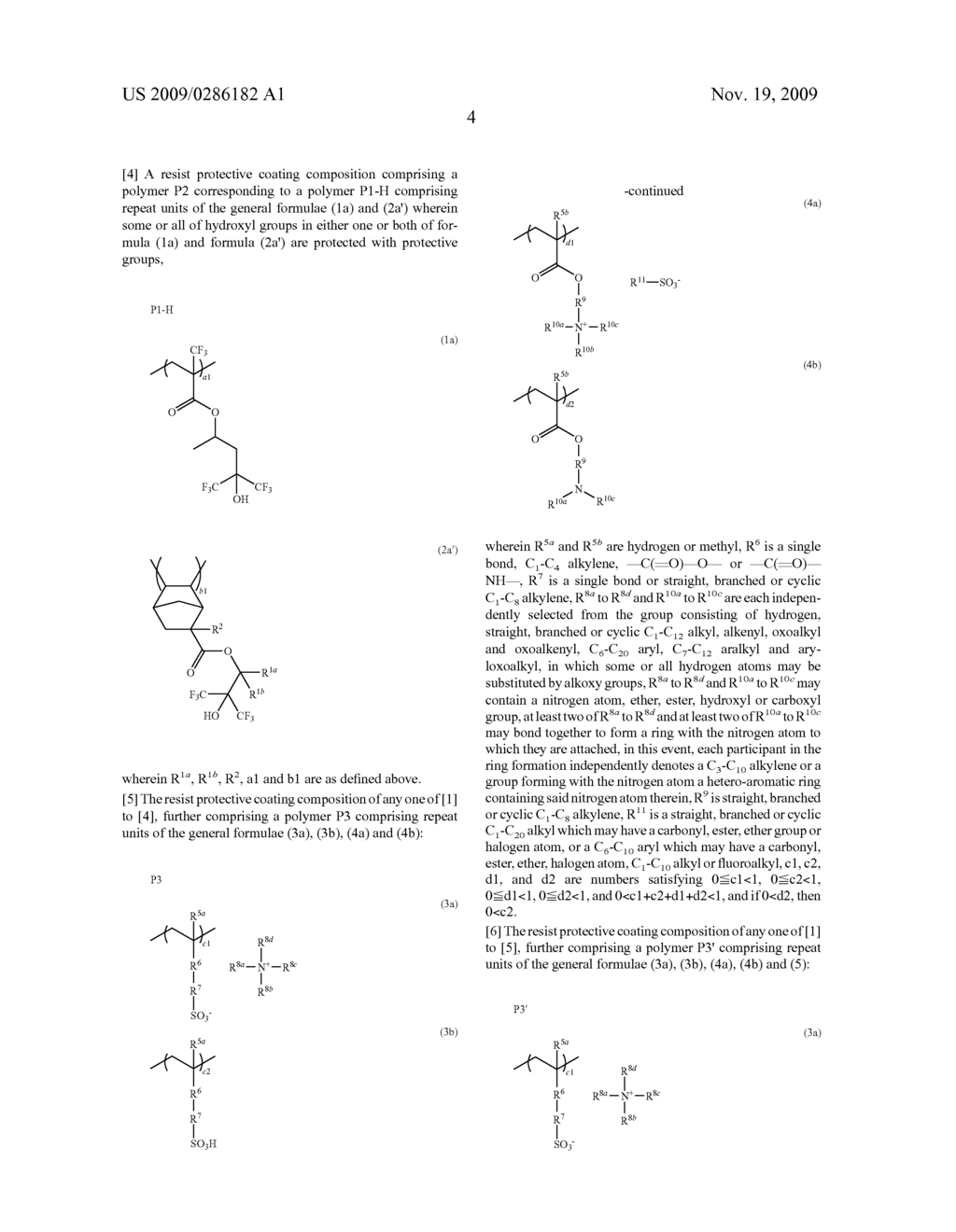 RESIST PROTECTIVE COATING COMPOSITION AND PATTERNING PROCESS - diagram, schematic, and image 05