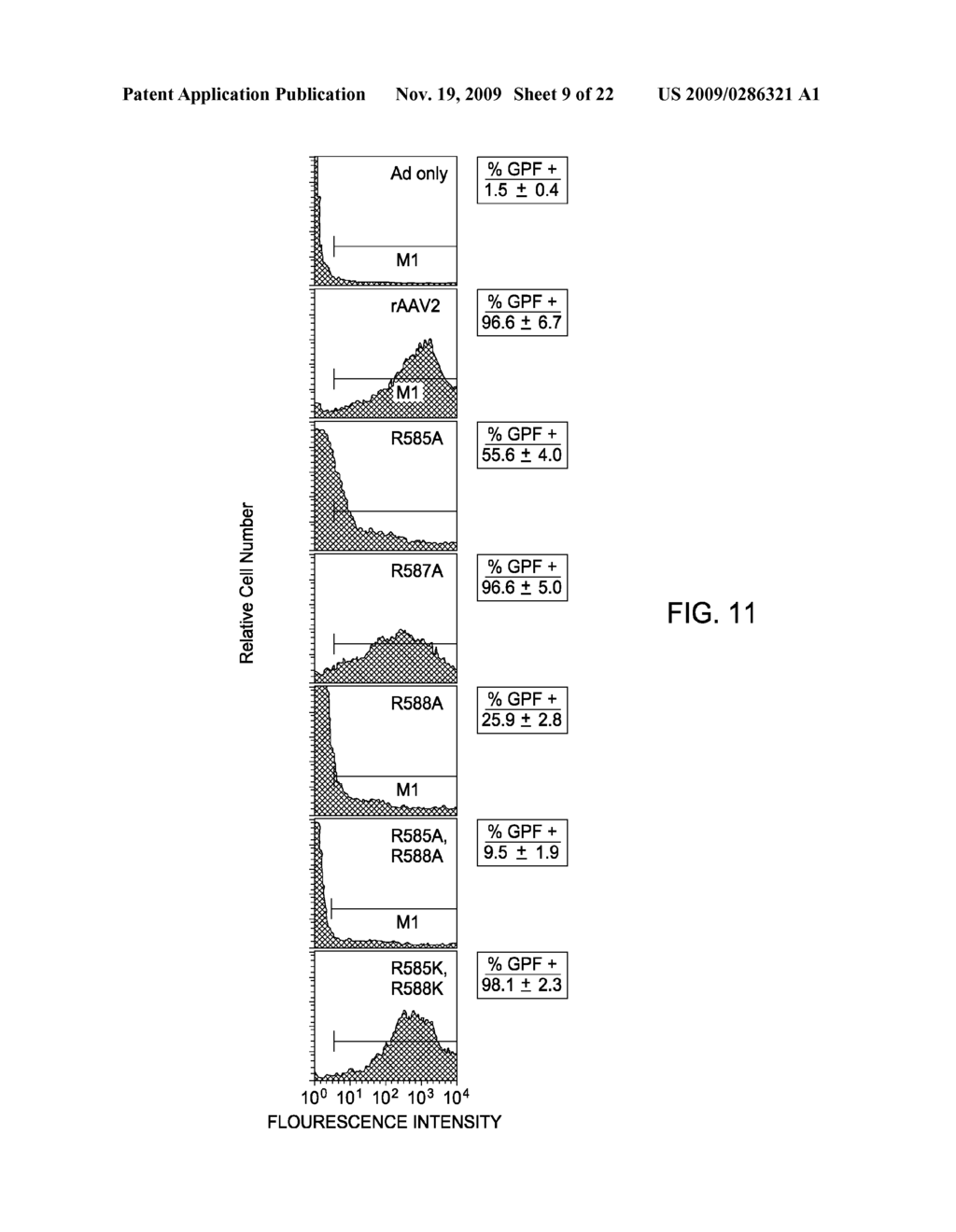 METHODS FOR TARGETING MODIFIED RAAV VECTORS TO MAMMALIAN CELLS - diagram, schematic, and image 10