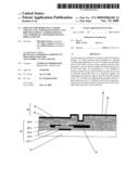 PROCESS FOR PRODUCING A LIQUID CRYSTAL CELL SUBSTRATE HAVING A TFT DRIVER ELEMENT, A LIQUID CRYSTAL CELL SUBSTRATE, AND LIQUID CRYSTAL DISPLAY DEVICE diagram and image