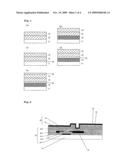 PROCESS FOR PRODUCING A LIQUID CRYSTAL CELL SUBSTRATE HAVING A TFT DRIVER ELEMENT, A LIQUID CRYSTAL CELL SUBSTRATE, AND LIQUID CRYSTAL DISPLAY DEVICE diagram and image