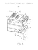 STACKED ELECTRICAL CONNECTOR WITH IMPROVED SHELL FOR EMI PROTECTION diagram and image