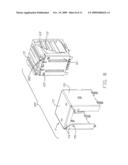 STACKED ELECTRICAL CONNECTOR WITH IMPROVED SHELL FOR EMI PROTECTION diagram and image