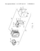 STACKED ELECTRICAL CONNECTOR WITH IMPROVED SHELL FOR EMI PROTECTION diagram and image