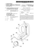 Method of Uprighting and Locating a Water Sports Board in the Water and a Directional Float Therefor diagram and image