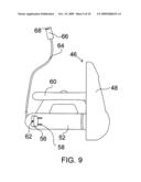 Method of Uprighting and Locating a Water Sports Board in the Water and a Directional Float Therefor diagram and image