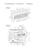 VENT ASSEMBLY WITH ADJUSTABLE AIR GUIDE VANES diagram and image