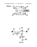 RF SWITCH AND TRANSMIT AND RECEIVE MODULE COMPRISING SUCH A SWITCH diagram and image