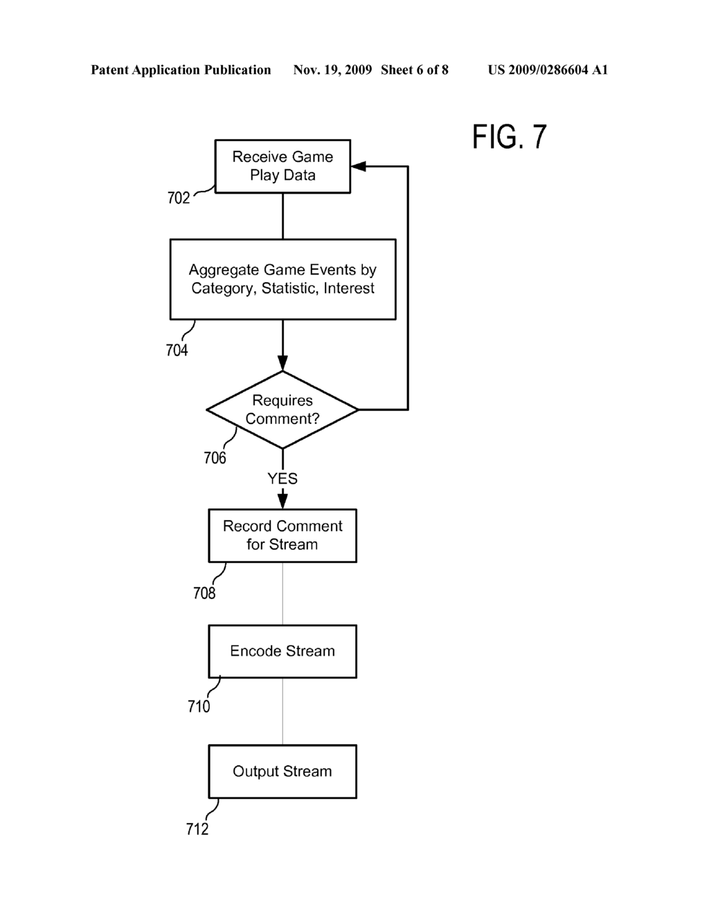 ADAPTIVE LIVE COMMENTARY IN HOSTED GAME - diagram, schematic, and image 07