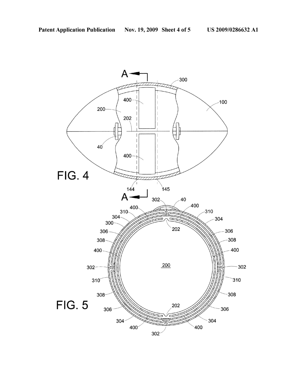 SPORTSBALL WITH IMPROVED SPIRAL ROTATION - diagram, schematic, and image 05