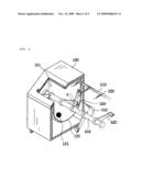 Tension regulating apparatus for chain of leftover food treating device diagram and image