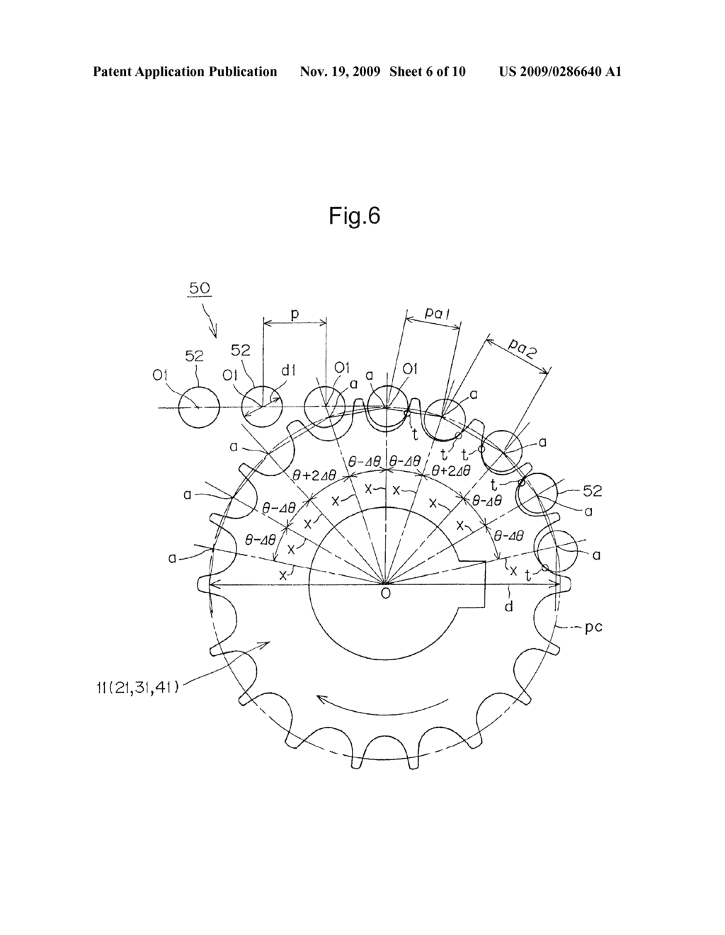 SPROCKET FOR CHAIN - diagram, schematic, and image 07