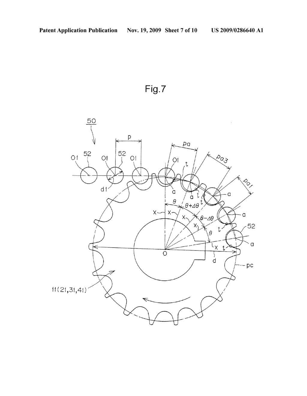 SPROCKET FOR CHAIN - diagram, schematic, and image 08