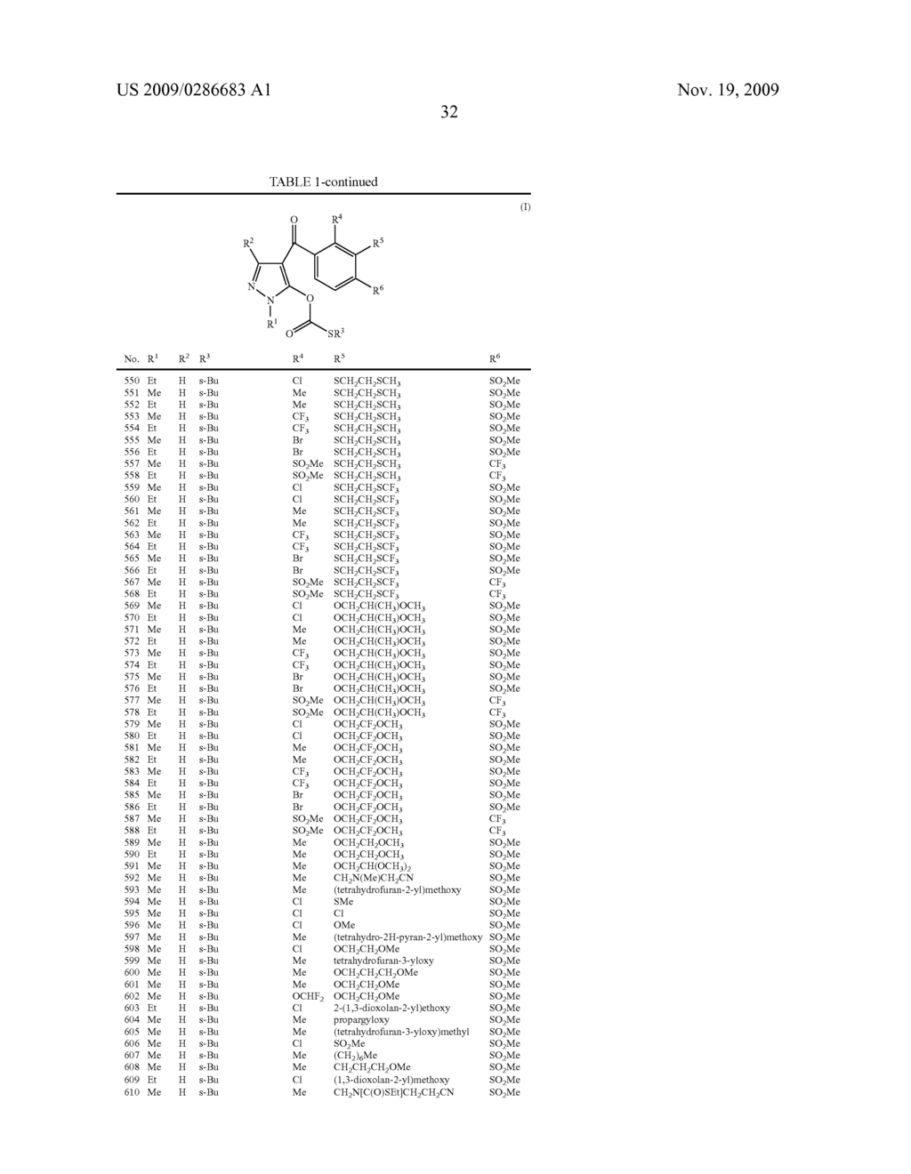 BENZOYLPYRAZOLE COMPOUNDS AND HERBICIDES CONTAINING THEM - diagram, schematic, and image 33