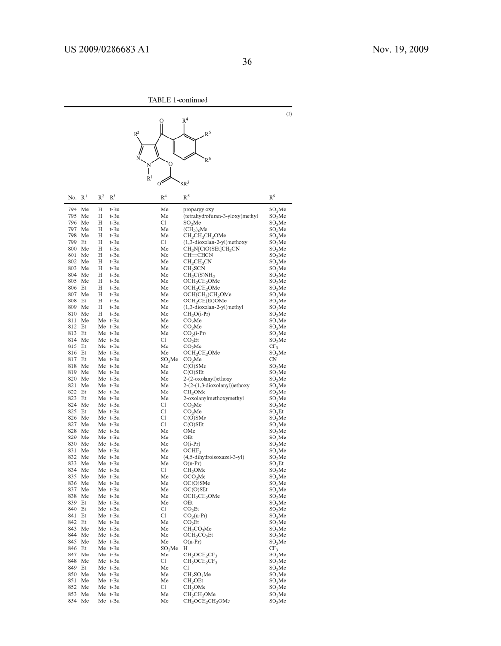 BENZOYLPYRAZOLE COMPOUNDS AND HERBICIDES CONTAINING THEM - diagram, schematic, and image 37