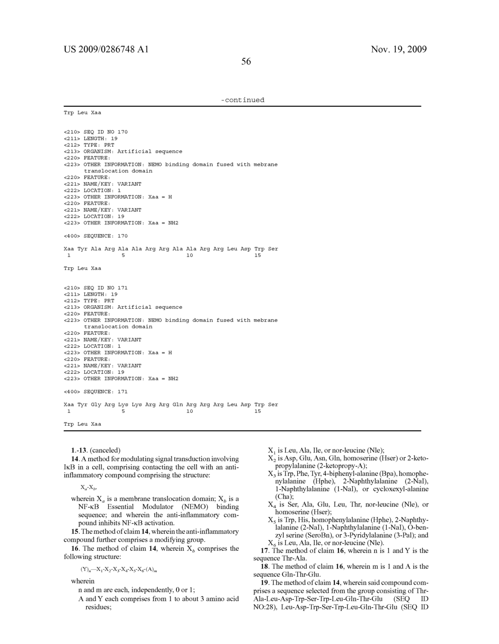 ANTI-INFLAMMATORY COMPOUNDS AND USES THEREOF - diagram, schematic, and image 81