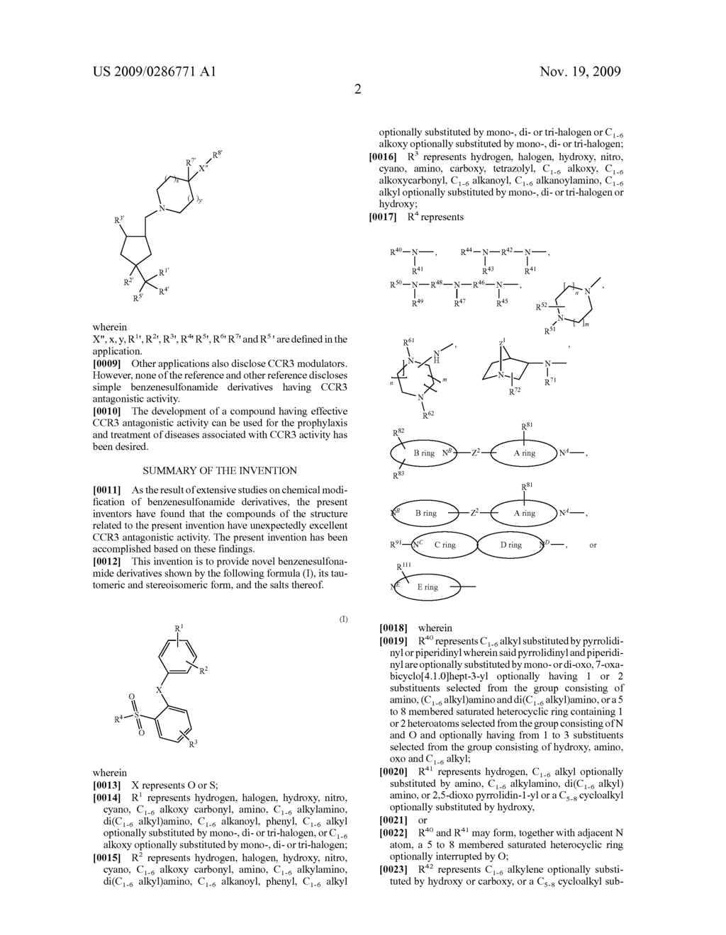 2-Phenoxy- and 2-Phenylsulfonamide Derivatives with CCR3 Antagonistic Activity for the Treatment of Inflammatory or Immunological Disorders - diagram, schematic, and image 03