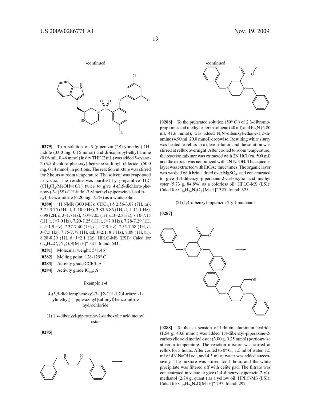2-Phenoxy- and 2-Phenylsulfonamide Derivatives with CCR3 Antagonistic Activity for the Treatment of Inflammatory or Immunological Disorders - diagram, schematic, and image 20