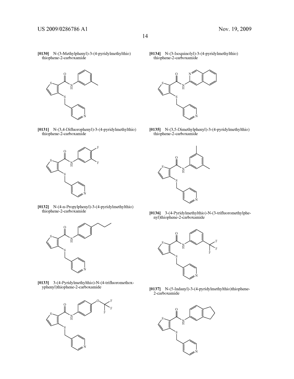 Compounds having a 4-pyridylalkylthio group as a substituent - diagram, schematic, and image 15