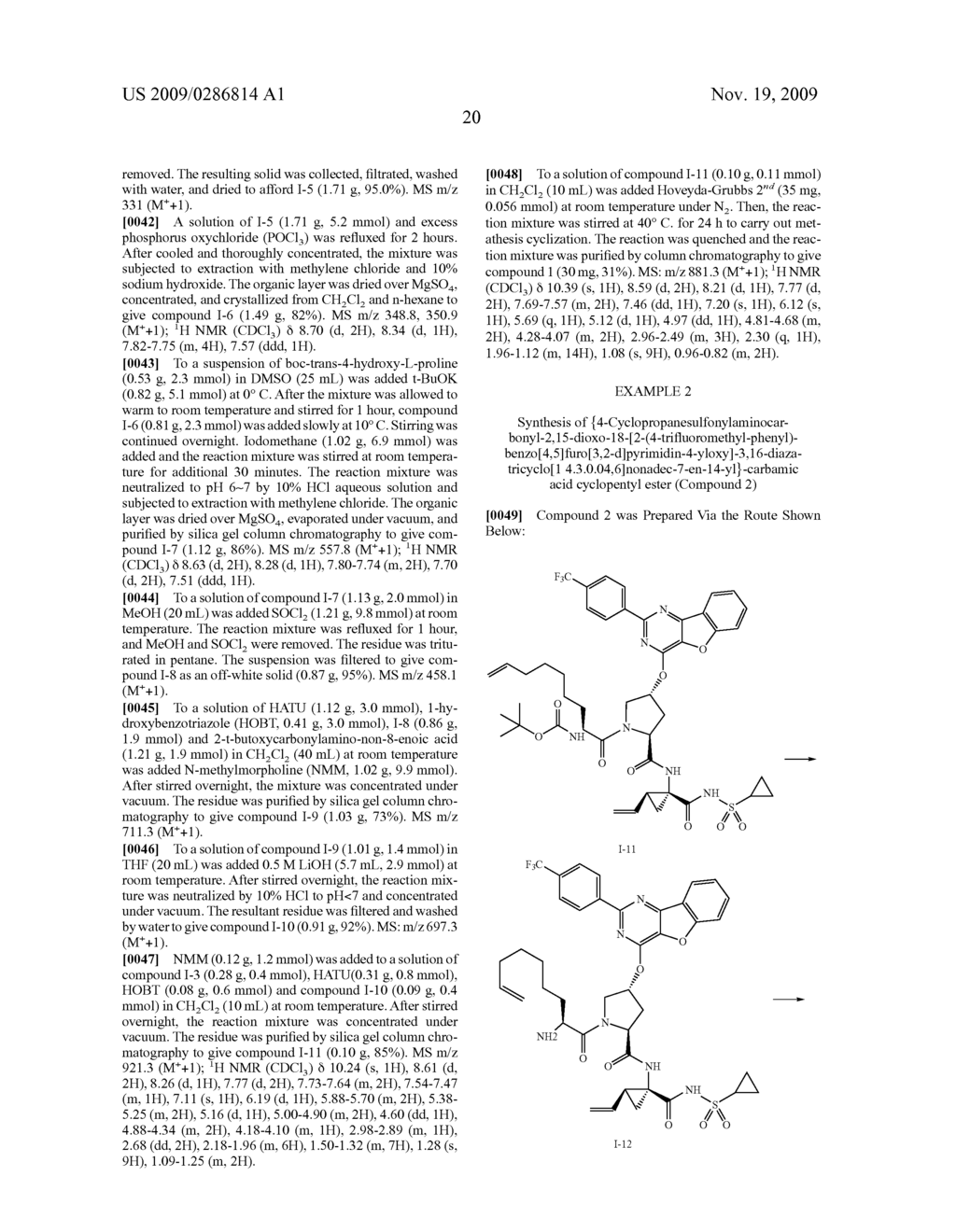 HCV PROTEASE INHIBITORS - diagram, schematic, and image 21