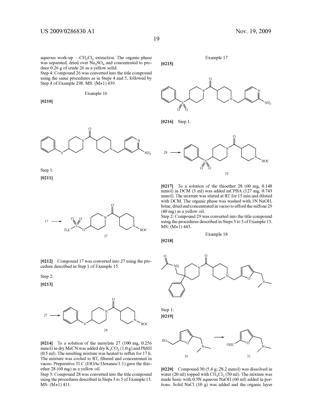 HETEROATOM-LINKED SUBSTITUTED PIPERIDINES AND DERIVATIVES THEREOF USEFUL AS HISTAMINE H3 ANTAGONISTS - diagram, schematic, and image 20