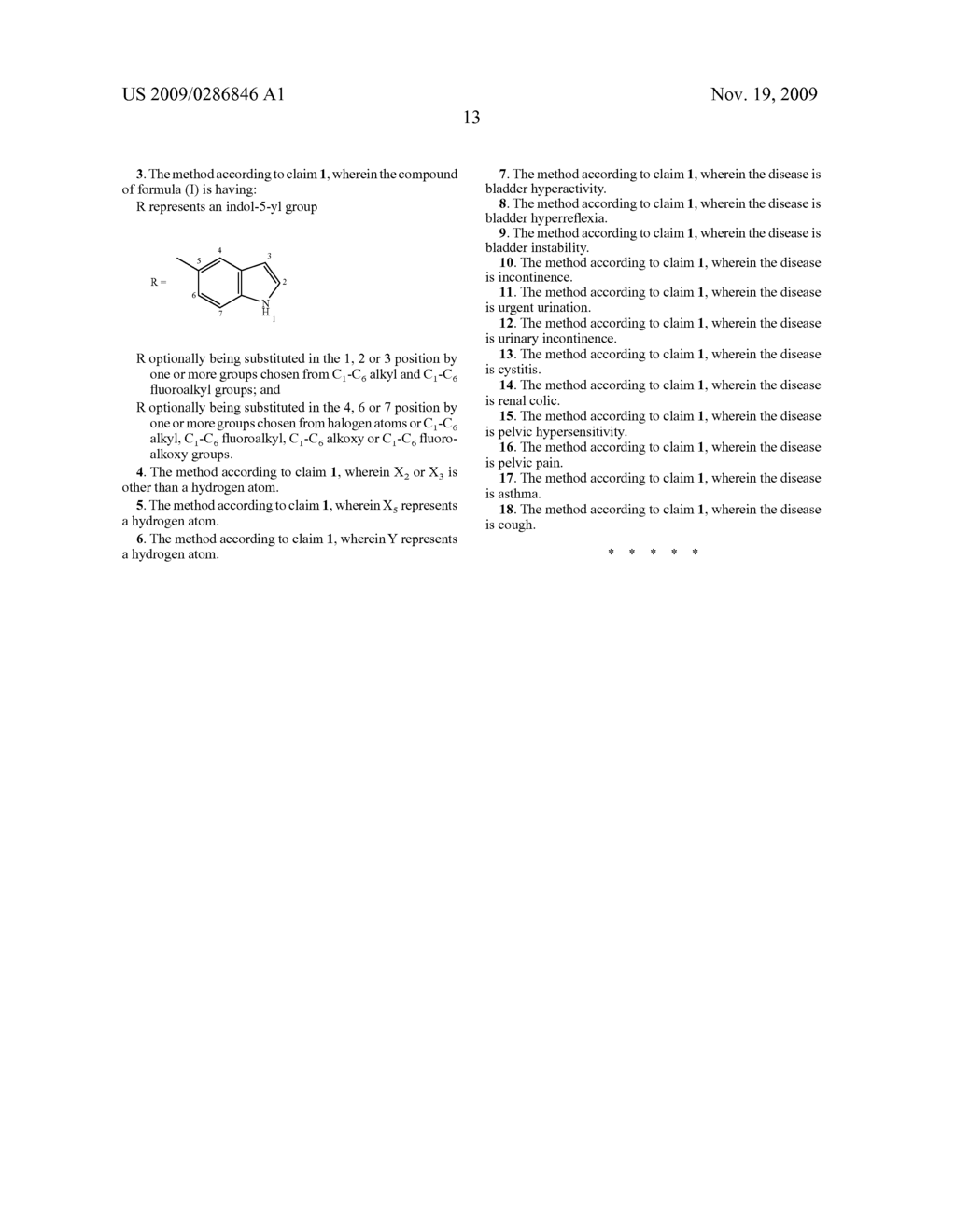 Therapeutic use of N-(1H-Indolyl)-1H-indole-2-carboxamide derivatives - diagram, schematic, and image 14