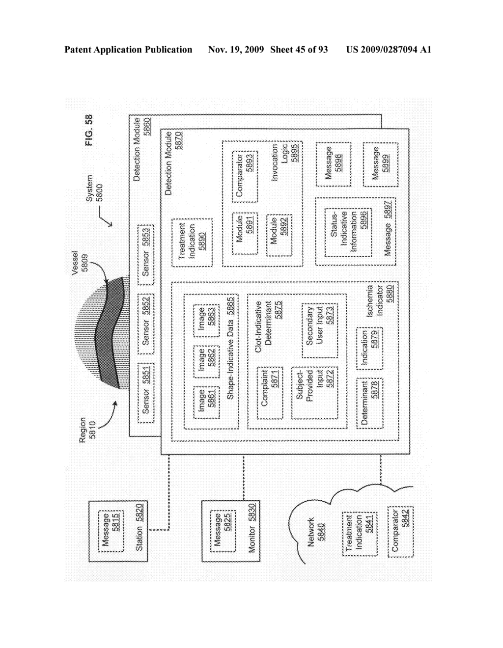 Circulatory monitoring systems and methods - diagram, schematic, and image 46