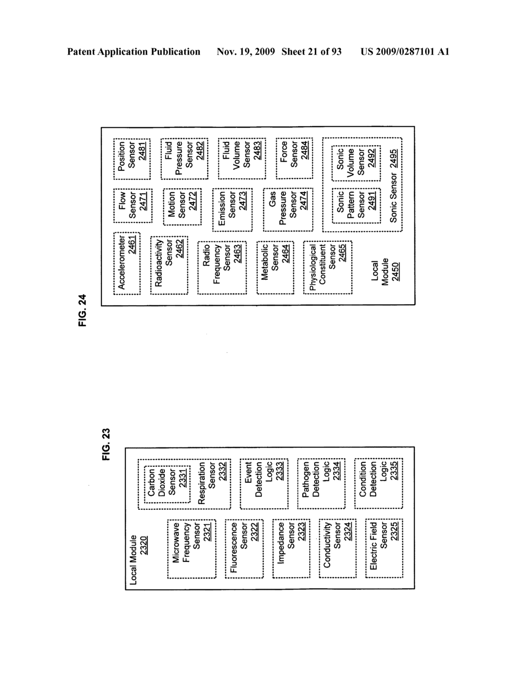 Circulatory monitoring systems and methods - diagram, schematic, and image 22